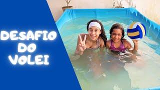 Desafio do Vôlei na piscina