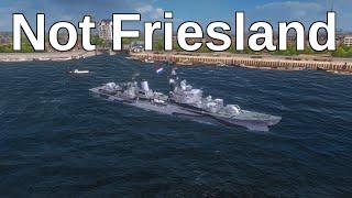 World of Warships Blitz - Premium Dutch destroyer "Groningen" review