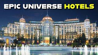 What are the Epic Universe Hotels? - Grand Helios, Stella Nova, Terra Luna Overview