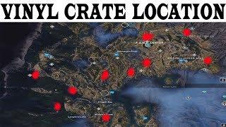 All vinyl crate location , far cry 5