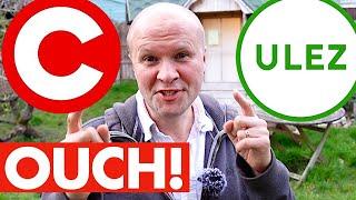 How I paid ULEZ + Congestion Charge STEP BY STEP in London - OUCH!