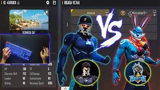 RAISTAR VS RIGADA | INDIAN LEGEND VS RIGADA - BEST 1VS1 ROOM EVER