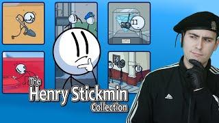 The Henry Stickmin Collection BLIND Playthrough (Walkthrough Let's Play Gameplay Reaction)