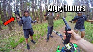 Angry Hunters Vs Dirt Bike