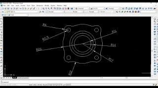 CAD Tutorial|How to Design 2D Parts in Autocad for  the beginners