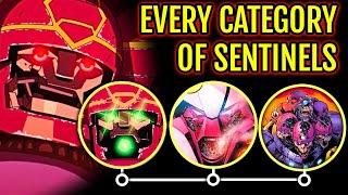 Every Category, Classes And Models Of  Sentinels - Explored In Great Detail - X-Men 97