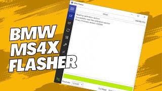 How to use Ms4x flasher on BMW ecu