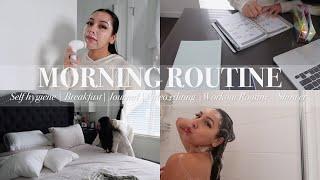 PRODUCTIVE WINTER MORNING ROUTINE 2021 | Healthy Habits & Self Care *relaxing & realistic*