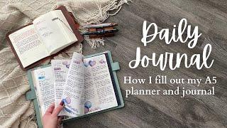 Daily Journal With Me // Week in the Life // Sterling Ink Common Planner