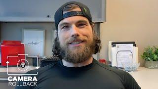 Miles Burris Relives Intercepting Cam Newton in 2012 | Camera Rollback | Las Vegas Raiders