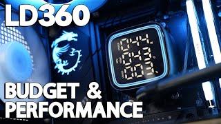 DEEPCOOL LD360 - BUDGET AIO WITH DIGITAL DISPLAY!