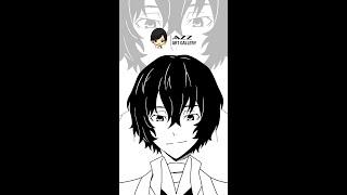 Drawing Osamu Dazai from Bungo Stray Dogs #shorts