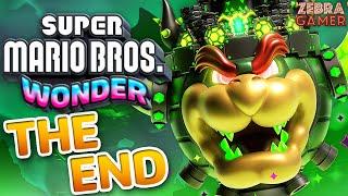 Super Mario Bros. Wonder Gameplay Walkthrough Part 13 - THE END! Castle Bowser Final Boss!