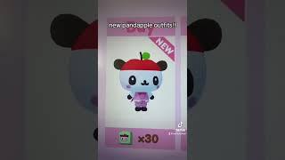 NEW pandapple outfits