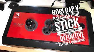 HORI RAP V Hayabusa Fight Stick for Nintendo Switch - Definitive Review + Nintendo Switch GIVEAWAY!