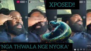 Big Zulu Xposes himself for Ukuthwala using a snake to enrich himself & joining the darkness!!!!