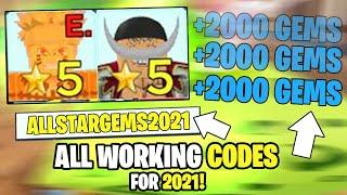 *NEW* ALL WORKING CODES FOR ALL STAR TOWER DEFENSE IN 2021! ROBLOX ALL STAR TOWER DEFENSE CODES