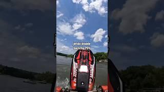 Jetski double backflip #pov #flip #backflip #jetski #sendit #fullsend #2stroke #extremesports #lake