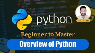 Ep-2, Overview of Python,