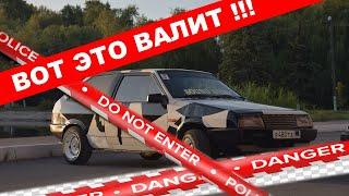 ВАЗ 2108. АВТОЗВУК НА ГРАНИ. ПРОЕКТ "СТЕНА"