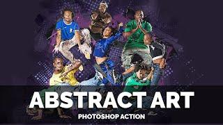 Abstract Art Photoshop Action | 25-In-1 Stellar Photoshop Actions Bundle | Artixty