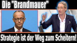 Weidel: Friedrich Merz wird bald gestürzt, weil er blind an der "Brandmauer"-Strategie festhält!