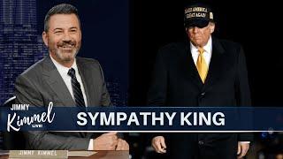 "Jimmy Kimmel Roasts Trump’s ‘Sympathy King’ Routine and Kamala’s ‘Lizard’ Image!"