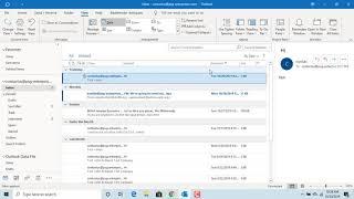 How to Change View Options in Outlook - Office 365