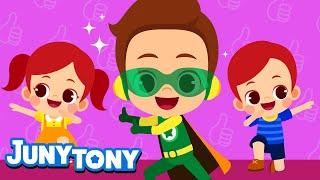 Yes Yes We Are Manner Men | Good Habit Songs for Kids | Preschool Songs | JunyTony