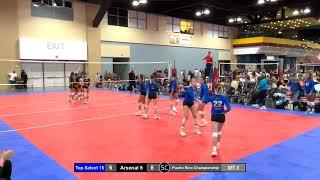 Addison Phillips #22 #Libero #C/O 2028 - PR Championships_TSVA 15 vs Arsenal 5_3
