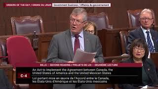 Senator Plett addresses Bill C-4 (Canada–United States–Mexico Agreement Implementation Act)