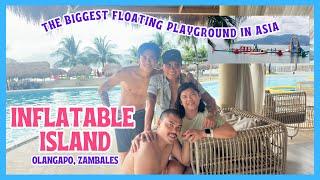 INFLATABLE ISLAND, OLONGAPO, ZAMBALES, PHILIPPINES - THE BIGGEST FLOATING PLAYGROUND IN ASIA