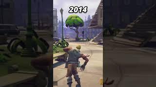 Fortnite in 2014  Default Dance Nostalgia Gameplay | Alpha Gameplay