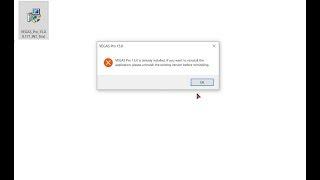 FIX "VEGAS Pro 11,12,13,14,15,16 is already installed" error 2019