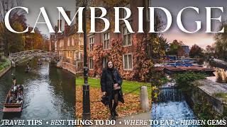 CAMBRIDGE  best things to do, hidden gems & where to eat (and exploring Christmas in Cambridge)