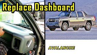 How To Replace Dashboard on 2002 Chevy 1500 Avalanche Silverado Suburban Sierra Tahoe