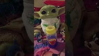 Baby Yoda's Night Routine! | Life with Baby Yoda