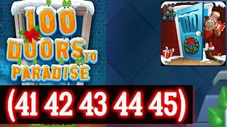 100 Doors to Paradise Level 41 42 43 44 45 Android Walkthrough