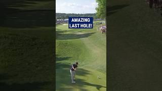 Bryson DeChambeau's BRILLIANT 18th hole! 