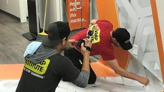 ORAJET 3169RA - Window, Wall & Floor Wrap Application Video - ORAFOL Americas