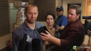 Eric Fehr Brings The Stanley Cup To Winkler