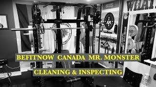 BeFitNow Canada Mr. Monster, Cleaning & Inspecting Equipment