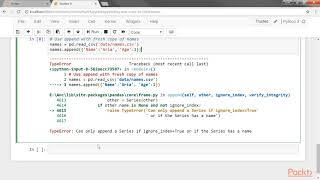 Data Analysis and Exploration with Pandas: Appending New Rows to DataFrames|packtpub.com