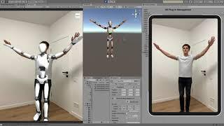 Unity Body Tracking in Editor (ARKit + AR Foundation)