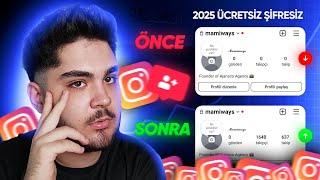 ÜCRETSİZ & ŞİFRESİZ İNSTAGRAM TAKİPÇİ HİLESİ - İNSTAGRAM TAKİPÇİ HİLESİ 2025