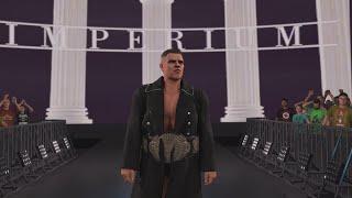 WWE2K22 GUNTHER '22 ENTRANCE W/TUTORIAL (NO MODS)