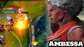 wild rift Ambessa  new Champion game play rank season 15