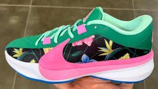 Nike Zoom Freak 5 Floral Basketball Shoes