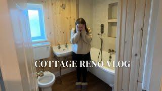 Things Keep Going Wrong! Scottish Cottage Bathroom Renovation Vlog