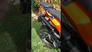 Aftermarket exhaust Akrapovic HP Design (AliExpress) Shineray Fireguard Trail 250 (1 cylinder 250cc)